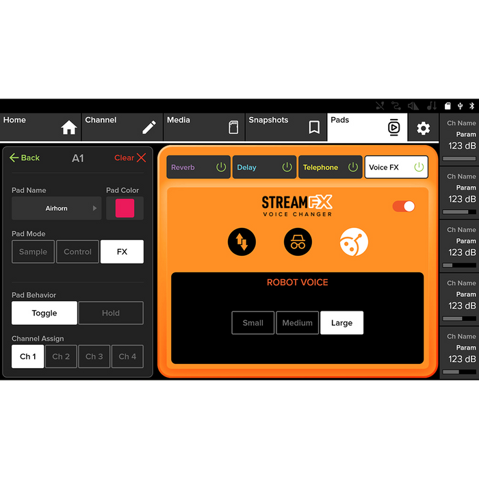 Mackie DLZ Creator XS Adaptive Digital Streaming Mixer