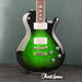 PRS S2 McCarty 594 Singlecut Electric Guitar - Emerald Green With Teardrop Burst Custom Color - New