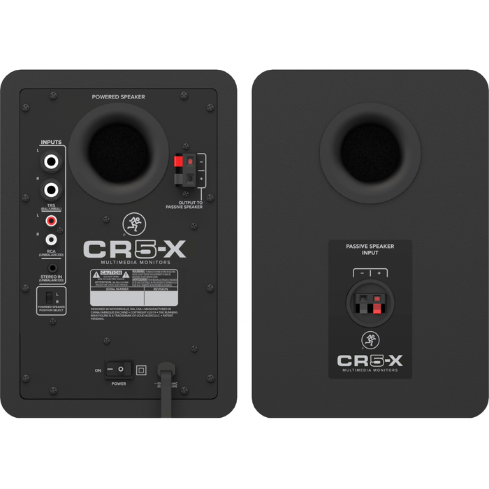 Mackie CR5-X 5-Inch Studio Monitors - Pair - New