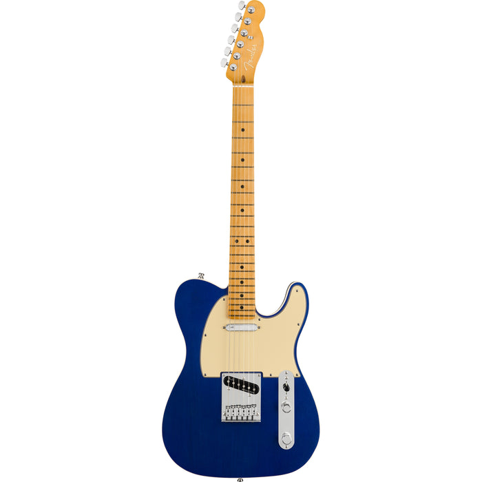 Fender American Ultra Telecaster Electric Guitar, Maple Fingerboard - Cobra Blue - New