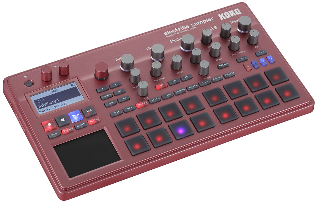 Korg Electribe 2 Sampler / Music Production Station - Red