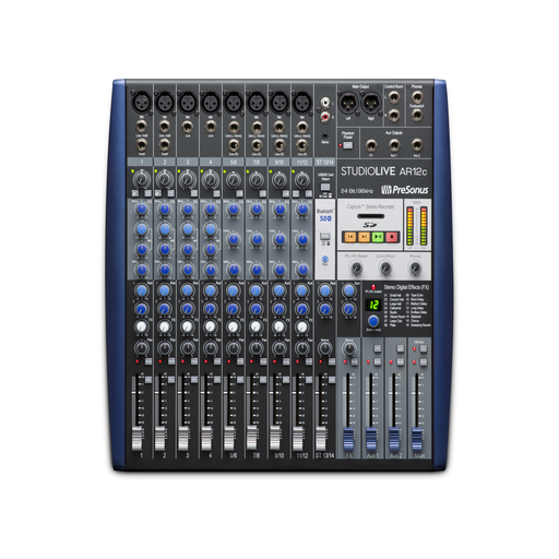 PreSonus StudioLive AR12c USBc 14-Channel Hybrid Mixer and Audio Interface - New