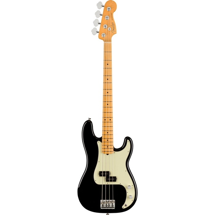 Fender American Professional II Precision Bass Guitar, Maple Fingerboard - Black - Preorder