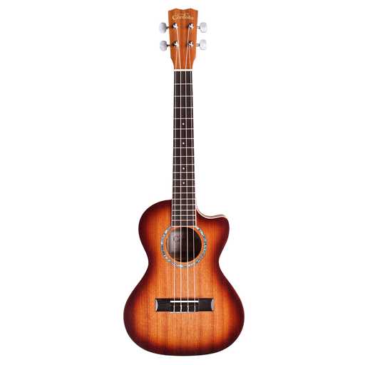 Cordoba 15TM-CE Tenor Cutaway Ukulele - Edgeburst - Mint, Open Box