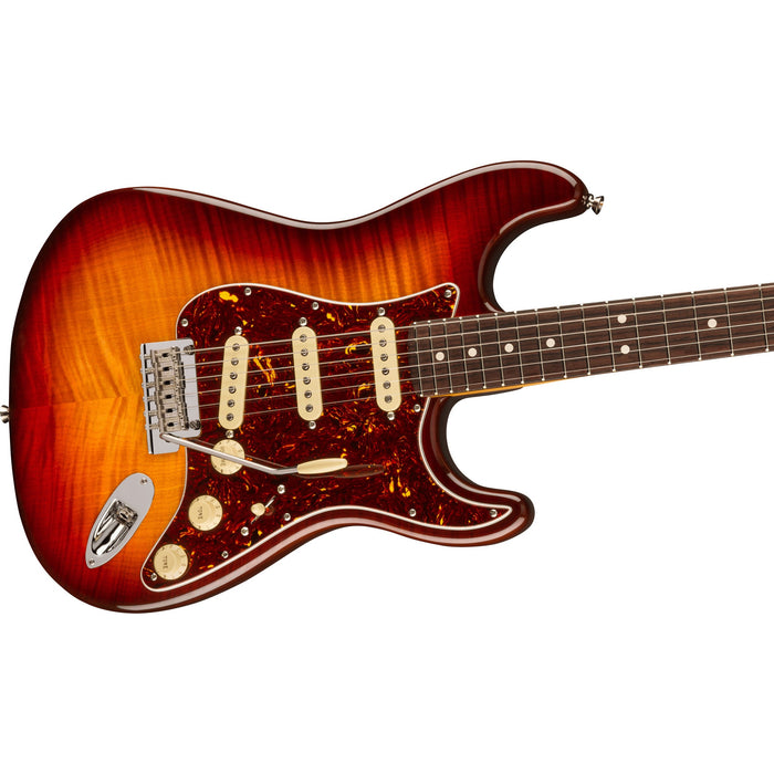 Fender 70th Anniversary American Professional II Stratocaster, Rosewood Fingerboard - Comet Burst - Display Model - Display Model