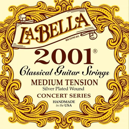 La Bella 2001 Classical Medium Tension Guitar Strings - Preorder