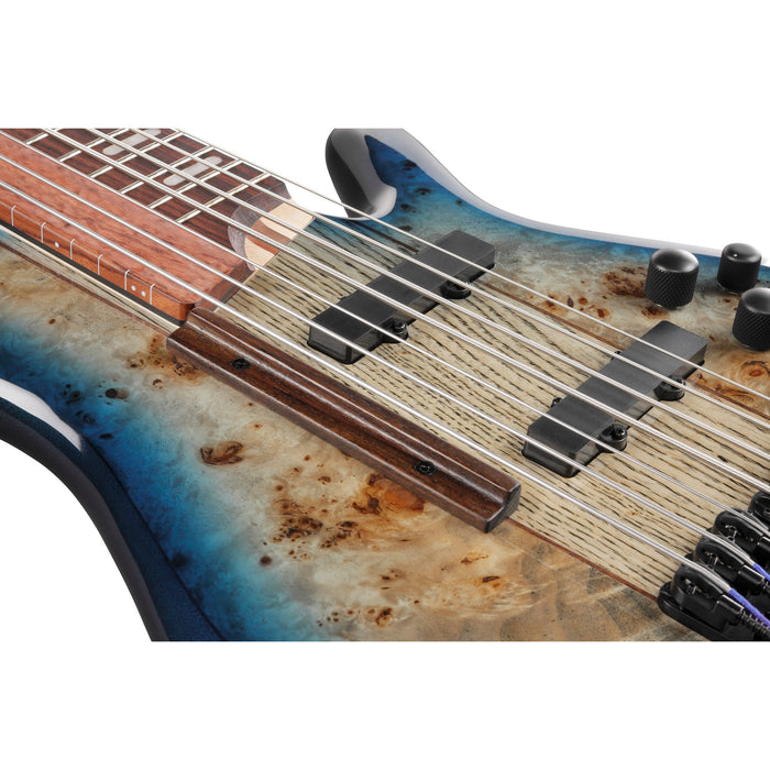 Ibanez SR Bass Workshop SRA7 7-String Bass Guitar - Cosmic Blue Starburst - New