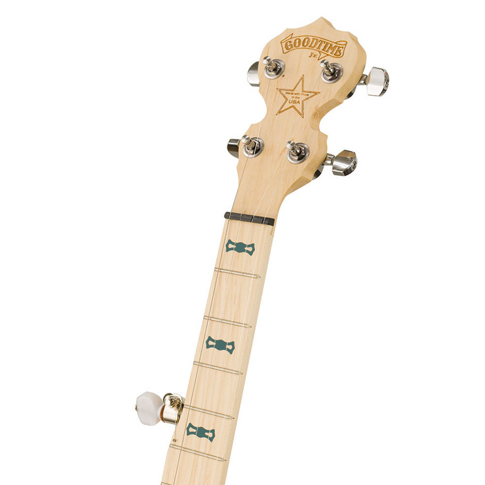 Deering Goodtime Jr Short Scale Banjo - Seawater Teal