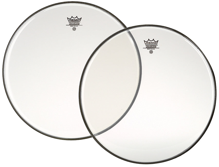 Remo 12" Clear Ambassador Drum Head - New,12 Inch