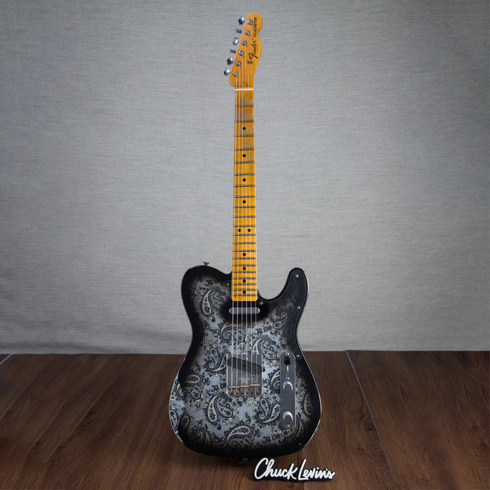 Fender Custom Shop Limited Edition '68 Telecaster Relic – Black Paisley - #CZ566712 - Display Model