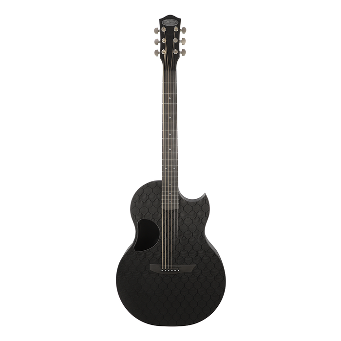 McPherson Sable Carbon Acoustic Guitar - Honeycomb Top, Satin Pearl Hardware