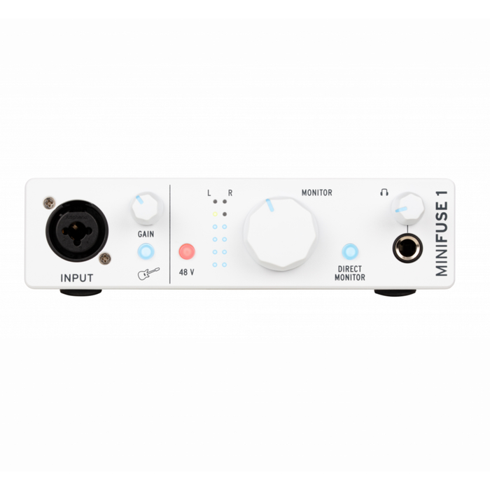 Arturia MiniFuse 1 Audio Interface - White