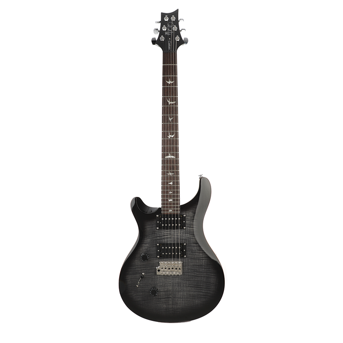 PRS 2021 SE Custom 24 Lefty Electric Guitar - Charcoal Burst - New