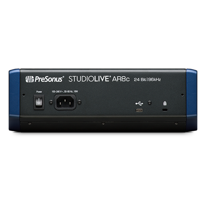 PreSonus StudioLive AR8c 8-Channel Hybrid Mixer and Audio Interface - New