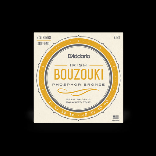 D'Addario EJ81 Irish Bouzouki 8 String Set