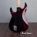 ESP USA M-II FR Electric Guitar - Blood Splatter - #US24168