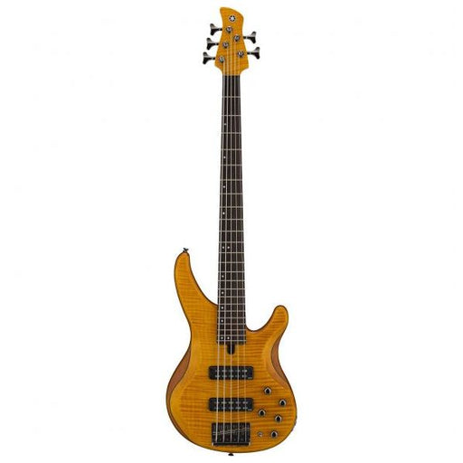 Yamaha TRBX605FM 5-String Eletric Bass Guitar - Matter Amber - New