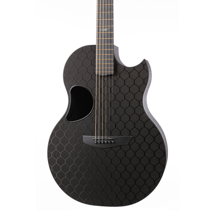 McPherson 2022 Sable Carbon Acoustic Guitar - Honeycomb Top, Black Hardware - New