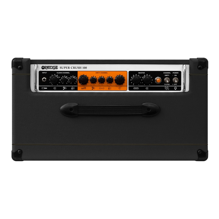 Orange Super Crush 100 Watt Guitar Combo Amplifier - Black - New