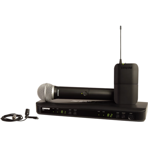 Shure BLX1288/CVL Combo Wireless PG58 and Lavalier System - H10 Band - New