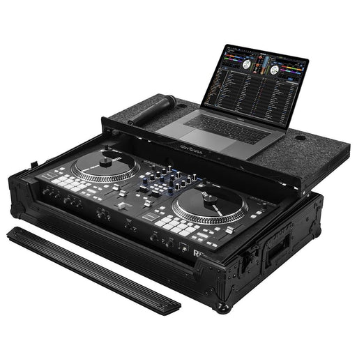 Odyssey Rane One Flight Case in Black with Patented Glide Platform