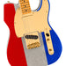 Fender Buck Owens Signature Telecaster Electric Guitar - Red, Silver and Blue Sparkle - Preorder