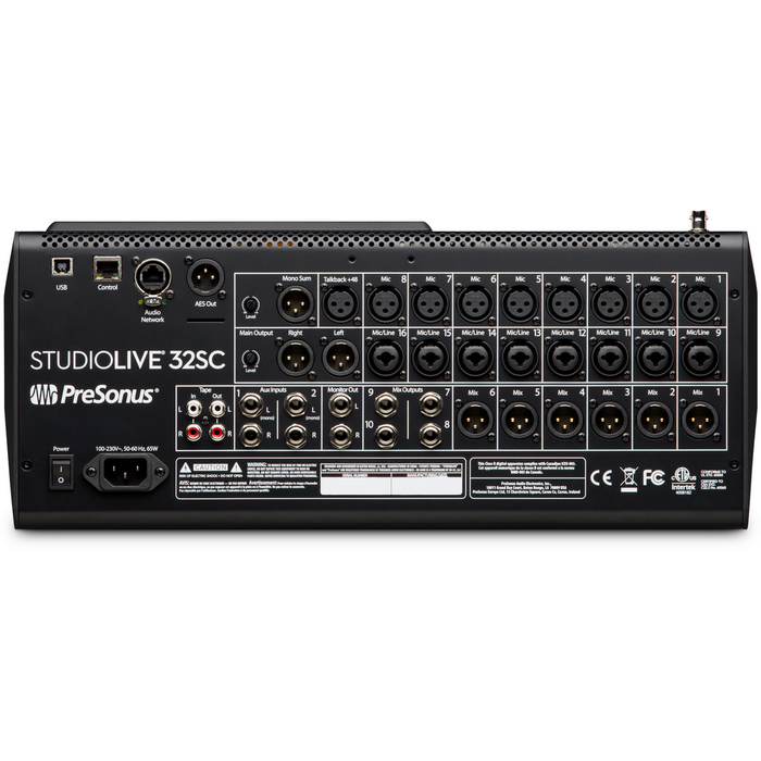 PreSonus StudioLive32SC Series III Subcompact 32-Channel Digital Mixer - New