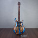 PRS Private Stock Custom 24 Electric Guitar - Sub Zero Blue Foild Burst - #240383421