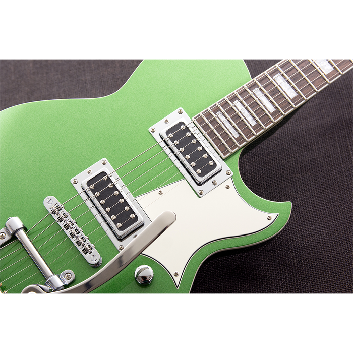 Reverend Contender RB Electric Guitar - Metallic Emerald - Preorder - New