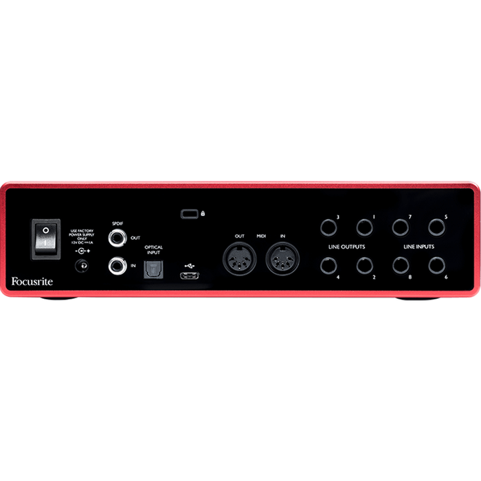 Focusrite Scarlett 18i8 Audio Interface - 3rd Gen