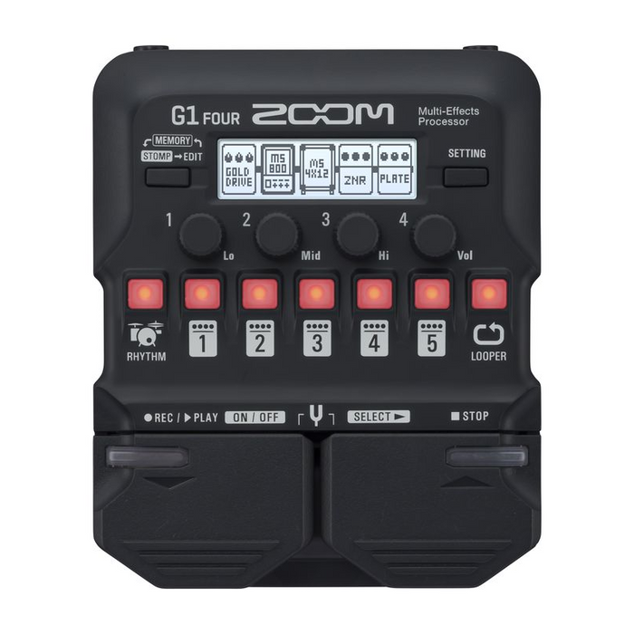 Zoom G1 Four Multi-Effects Guitar Pedal