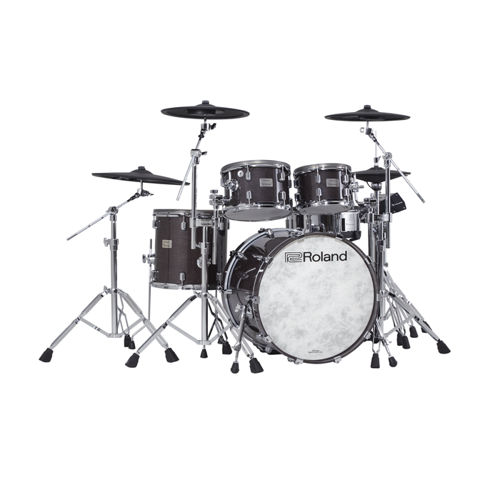 Roland VAD706GE V-Drums Acoustic Design Full Kit - Gloss Ebony Finish