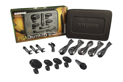 Shure PGADRUMKIT5 5-Piece Drum Microphone Kit