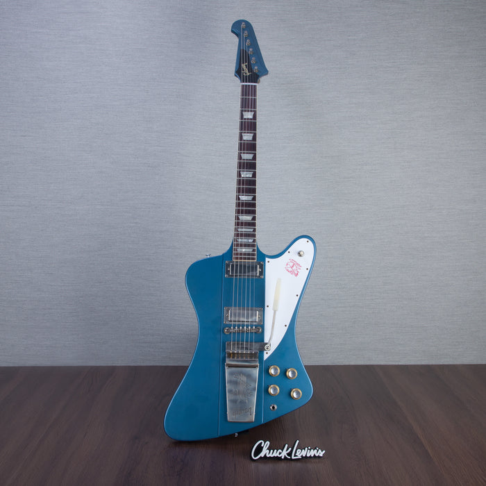 Gibson Custom Shop Murphy Lab 1963 Firebird V With Maestro Vibrola Ultra Light Aged Electric Guitar - Pelham Blue