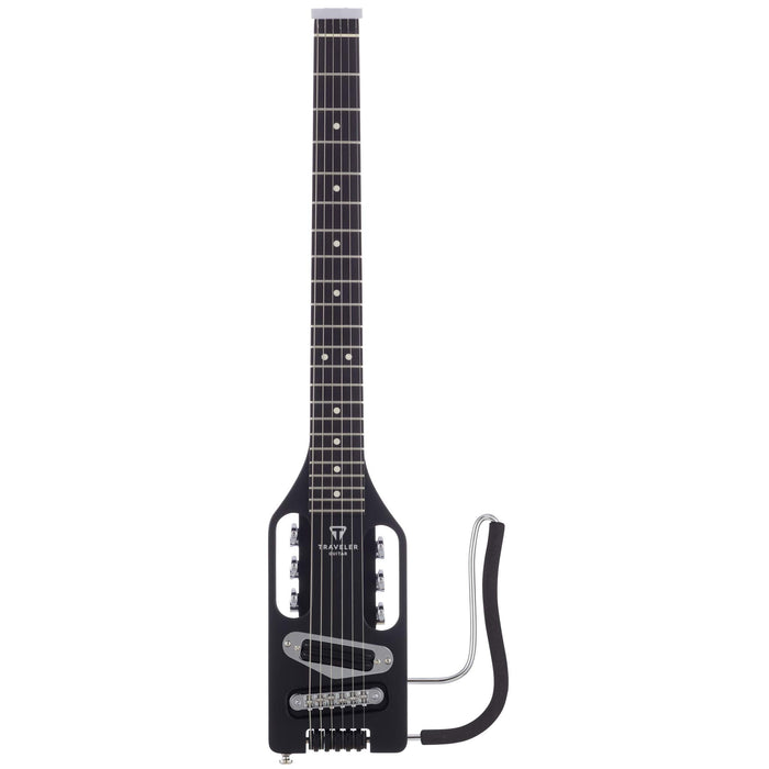 Traveler Ultra-Light Electric Compact Guitar - Matte Black - New,Black