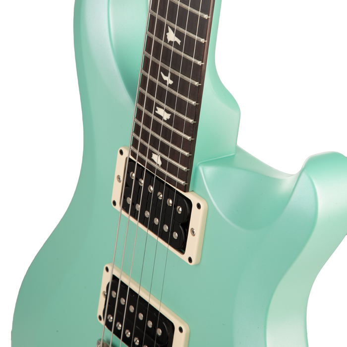 PRS S2 Custom 24 Electric Guitar - Satin Mint Metallic Custom Color - New