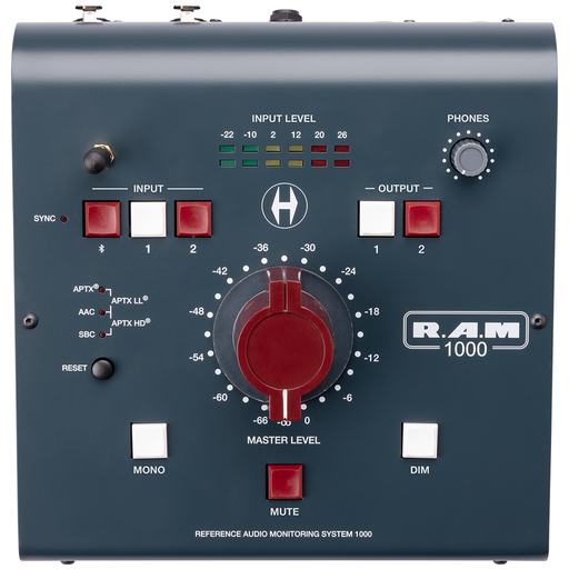 Heritage Audio R.A.M. 1000 Desktop Monitor Controller with Bluetooth