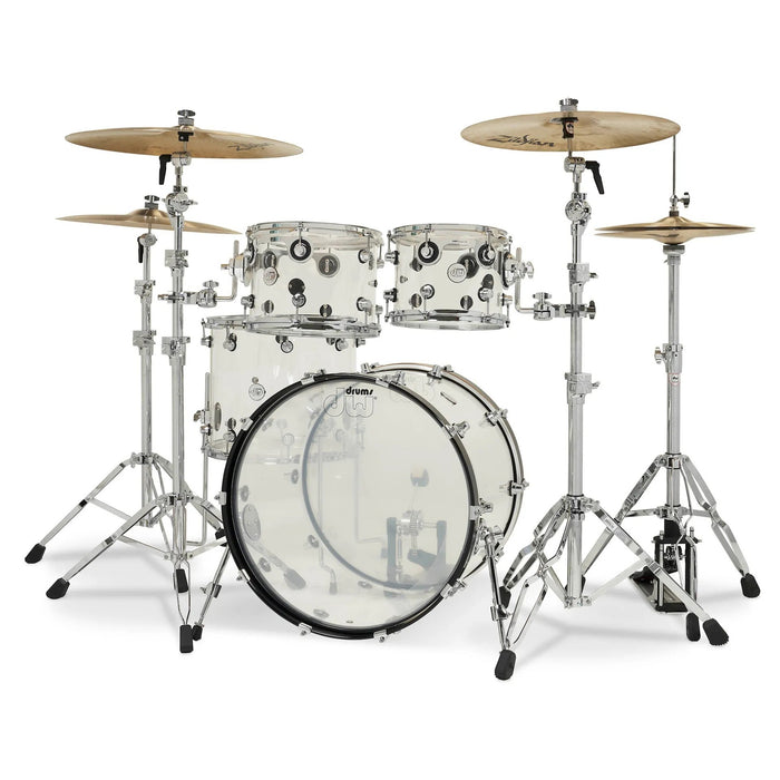 Drum Workshop Design Series Acrylic 22-Inch Shell Pack - Clear