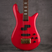 Spector Euro4 Classic Bass Guitar - Solid Red - #21NB16614 - Display Model