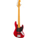 Fender American Ultra II Jazz Bass V Electric Bass Guitar, Maple Fingerboard - Sinister Red - Preorder