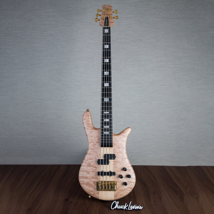 Spector Euro5 LT 5-String Bass Guitar - Natural Matte - CHUCKSCLUSIVE - #]C121SN 21033 - Display Model