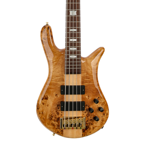 Spector Euro5LX 5-String Bass, Custom Bartolini Pickups - Poplar Burl Gloss