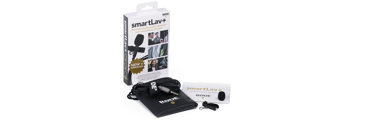 Rode smartLav+ Lavalier Microphone For Smartphones