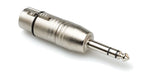 Hosa GXP143 XLR3F to 1/4" TRS Adaptor