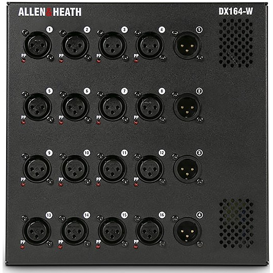 Allen & Heath DX164-W 16-Input XLR Output Wall Mount DX Expander - New