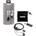 Shure MV7+-K Podcasting Bundle with Boom Arm and Earbuds - Black