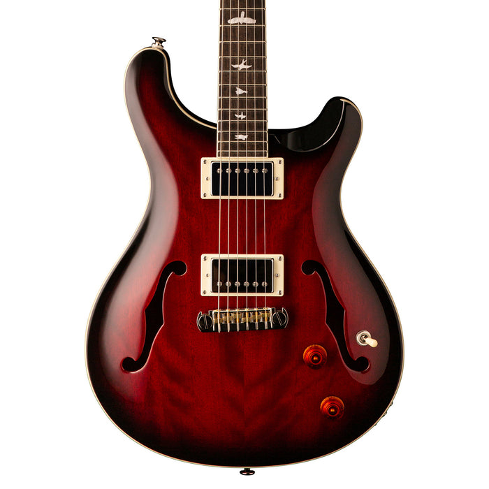 PRS SE Hollowbody Standard Electric Guitar - Fire Red Burst - New