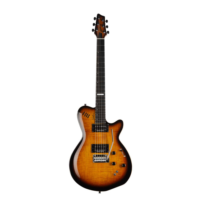 Godin LGXT SynthAccess Electric Guitar - Cognac Burst