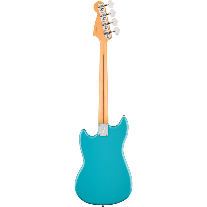 Fender Player II Mustang PJ Bass Guitar, Rosewood Fingerboard - Aquatone Blue