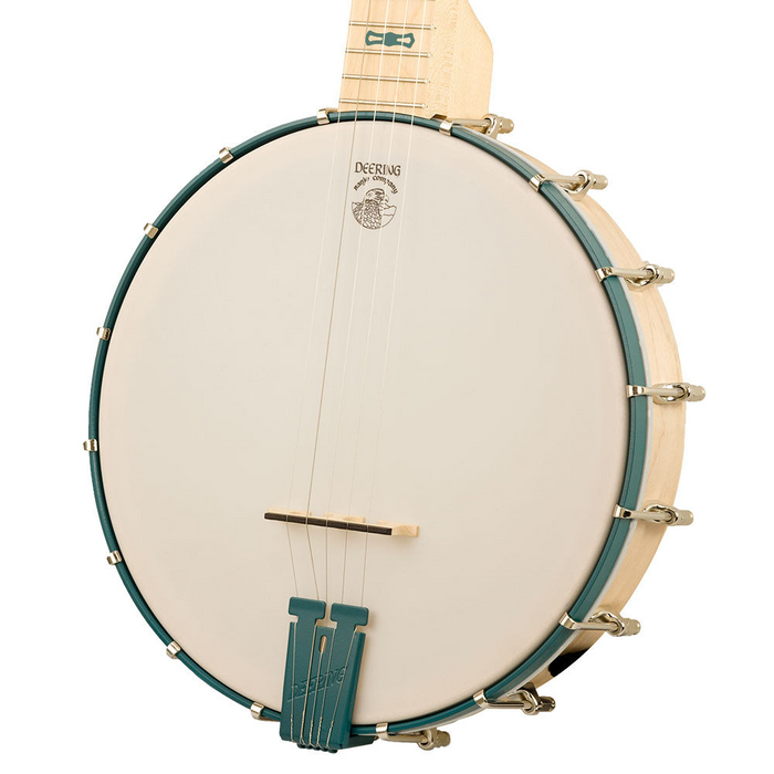 Deering Goodtime Jr Short Scale Banjo - Seawater Teal